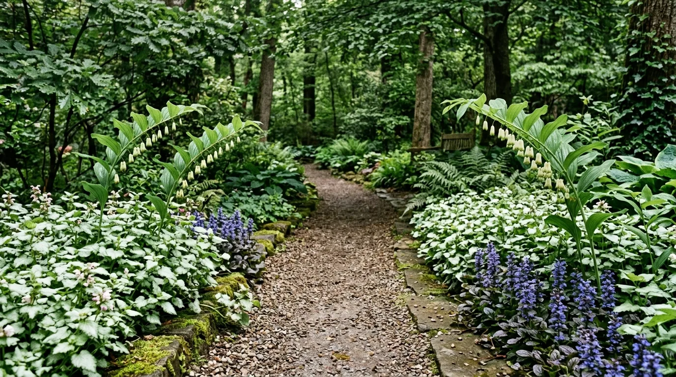 Repeating Shade Border Planting